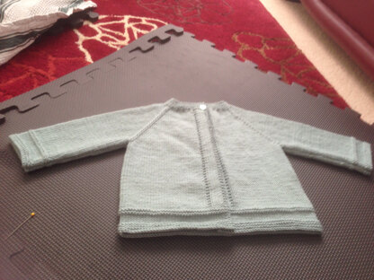 jacket for great nephew Teddy