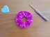 Crochet Pastel Velvet Scrunchie Pattern