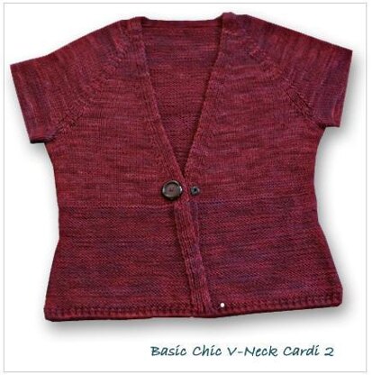 Basic chic v-neck cardi