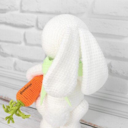 Bunny carrot Valentine