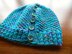 Mermaid Scales Ponytail Hat