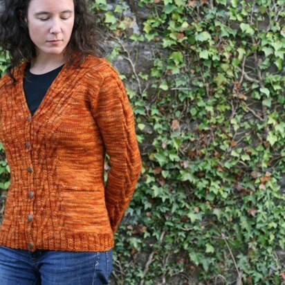 Woodburne Cardigan - knitting pattern