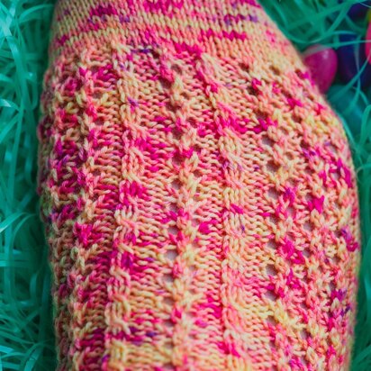 Easter Grass - knitting pattern
