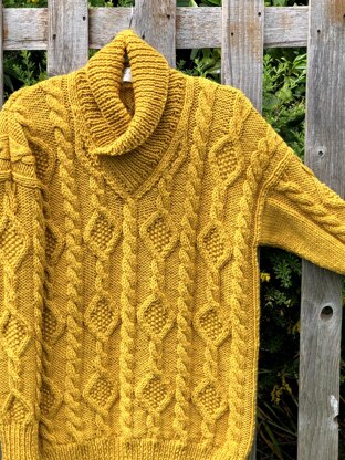 Moffat, Cabled Sweater