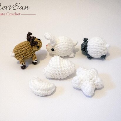 Amigurumi Mobile Shapes