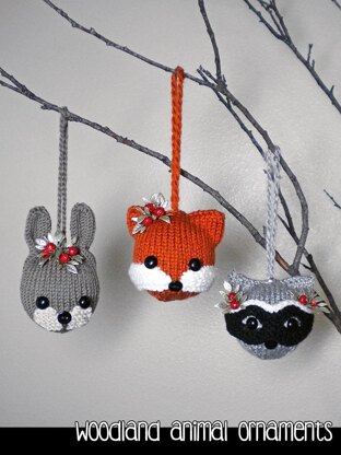 Woodland Animal Ornaments