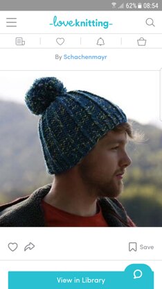 Mens chunky hat