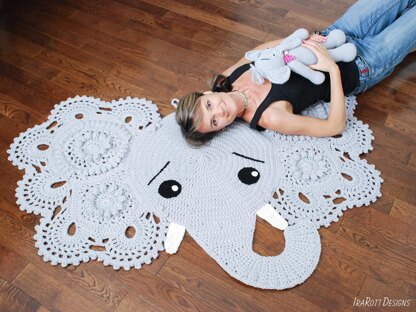 Josefina and Jeffery Elephant Rug