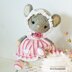 Doll Clothes, Crochet Pattern - Outfit Easter Mouse