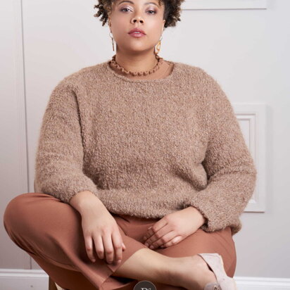 Blair Sweater in Rowan Soft Boucle (DE) - Downloadable PDF