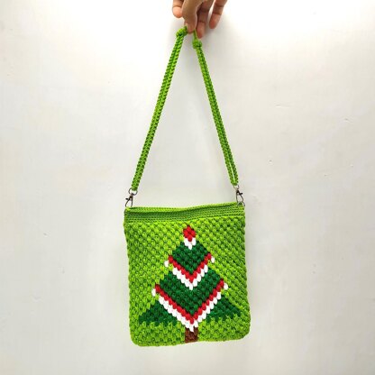 Bag with Christmas Tree