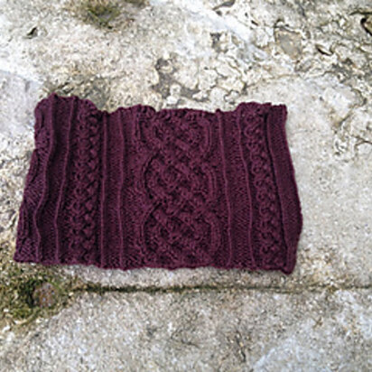 Pent-Up Cabled Mitts in Cascade 220 Superwash Aran Splatter - A304 - Downloadable PDF