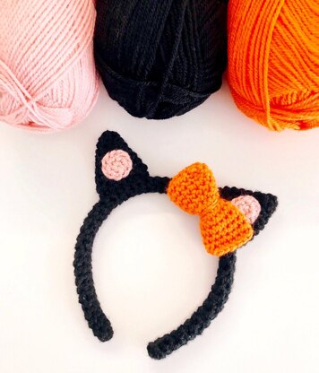 Crochet DIY Fox Head Band Ears DIY Make Create Appreciate Homemade