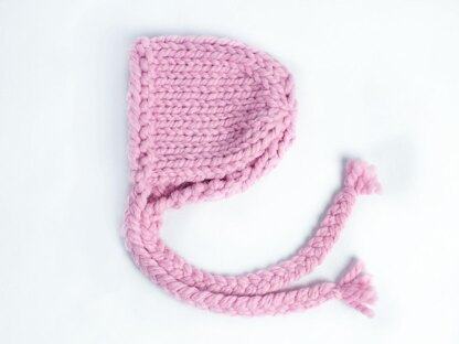 Newborn Bonnet Chunky Photography Prop Baby Hat