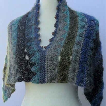 2 Yarns Soft Poncho