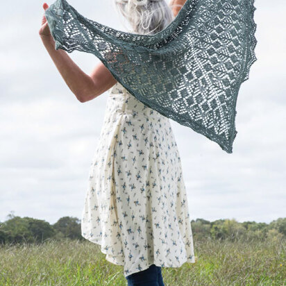 Oroshi Shawl in Berroco Remix Light - 386-4 - Downloadable PDF