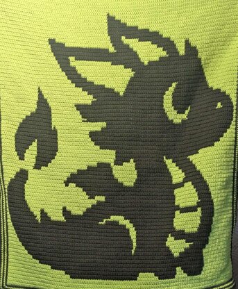 Tiny Flame Baby Blanket