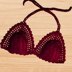 Crochet bra