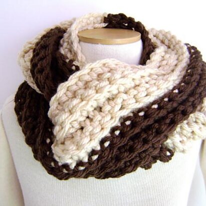 Crochet Scarf Chunky and Chic