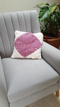 Diamond Chenille Cushion