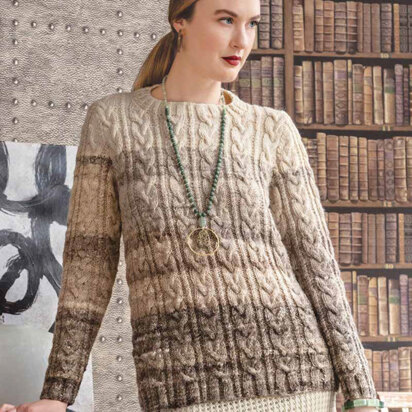 Noro 1506 Gradient Cable Pullover PDF