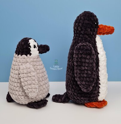 Pru the Penguin - US Terminology - Amigurumi