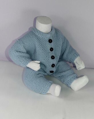 Baby Simple Aran Onesie