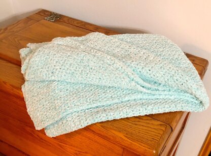 Crochet Velvet Warm Blanket