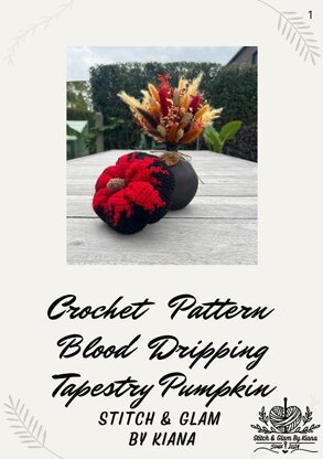 Blood Drip Pumpkin – Tapestry