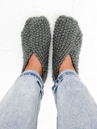 2 Hour Knit Slippers