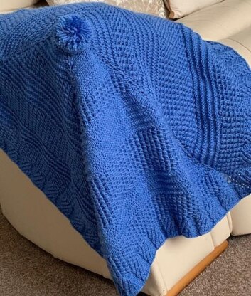 LAVENDER'S BLUE baby blanket