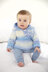 Babies Sweaters, Jacket & Hat P6166 in King Cole Cutie Pie DK - Leaflet