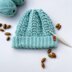 Neo Mint Crochet Cable Hat