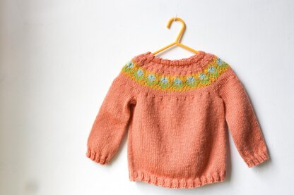 Children's Vintage Chic Sweater in worsted