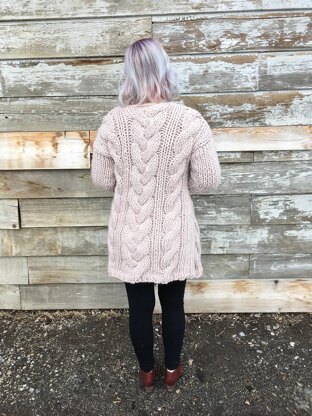 Cable Crush Cardi Coat