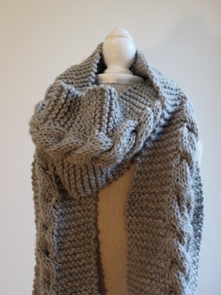 Storm Cable Scarf