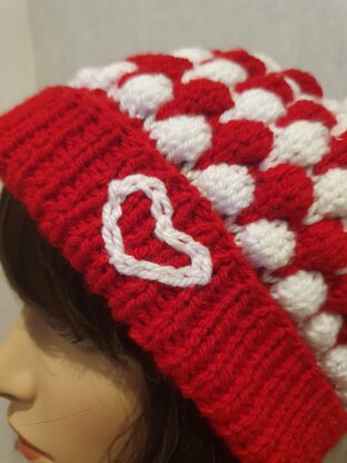 Sweet Heart #1 Slouch Hat in Aran