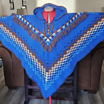 Bluebird Poncho