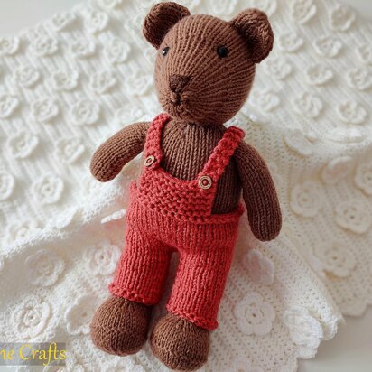 Chubby, the Bear Boy - knitting pattern