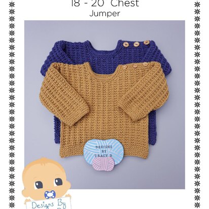 Luca Baby jumper knitting pattern