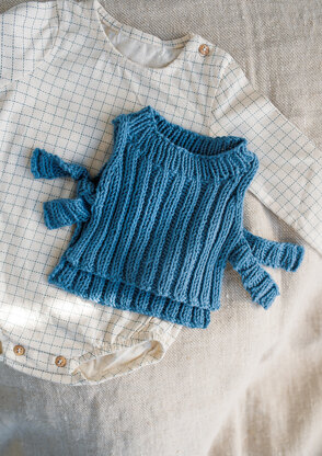 Bonnie Waistcoat in Rowan Baby Cashsoft Merino (DE) - RB002-00007-DEP - Downloadable PDF