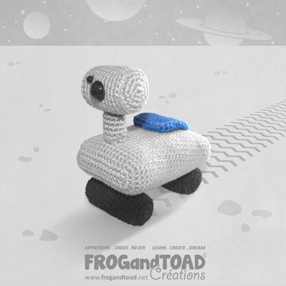 CHIBI - Space Travel Astronaut Rocket Rover / Voyage Spatial Spationaute Fusée Espace - Amigurumi FROGandTOAD Créations