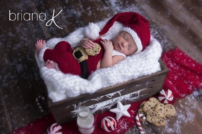 Santa Overall and Hat