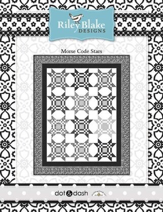 Riley Blake Morse Code Stars - Downloadable PDF