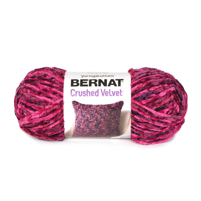 Bernat Crushed Velvet Yarn - Blue Brilliance