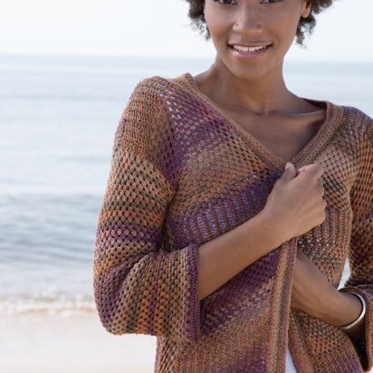 Vista Cardigan in Berroco Medina - 394-1 - Downloadable PDF