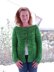 Green Leaf Strickjacke