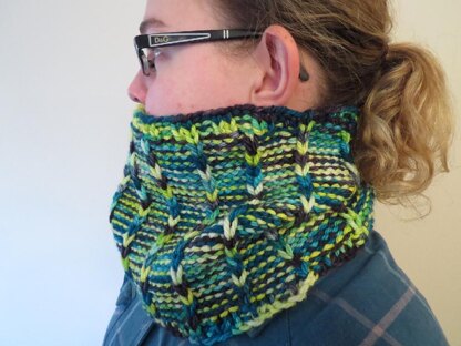 Somewhat Slouchy Slip Stitch Cowl