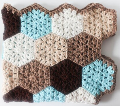 Hexagon Honeycomb Stroller Blanket