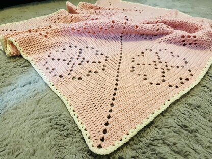 Summer Flowers Baby Blanket